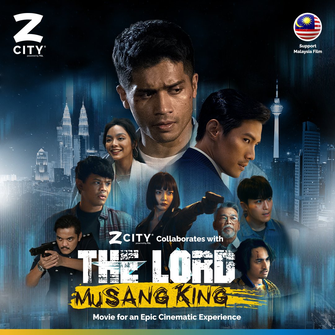 ZCITY, The Lord Musang King, movie, local movie, support local movie, collaboration